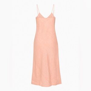 Aritzia Peach Midi Dress